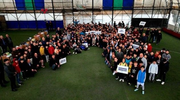 Minikler futbol turnuvası başladı