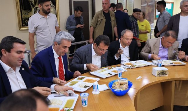 Başkan İmamoğlu, Firuzköy Cemevi'nde canlarla buluştu