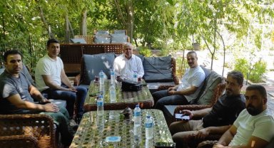 Batman Sason'da Başkan Yavuz gazetecileri unutmadı