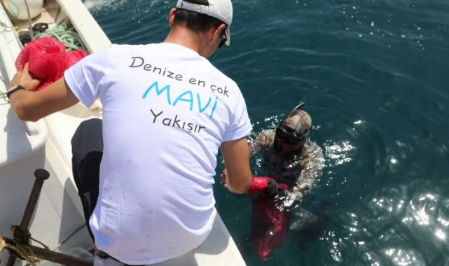 Bodrum'da dip temizliğe devam