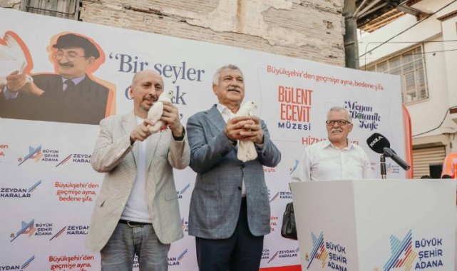 Bülent Ecevit'in anıları Adana'da yaşayacak