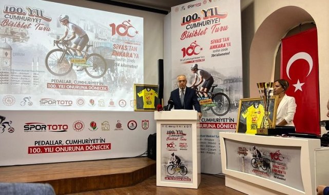 Cumhuriyet Bisiklet Turu'nda Müftüoğlu'ndan anlamlı jest