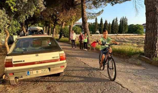 Depremzede çocuklara bisiklet morali