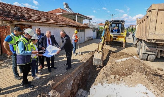 DESKİ'den Akalan'a yeni içme suyu hattı
