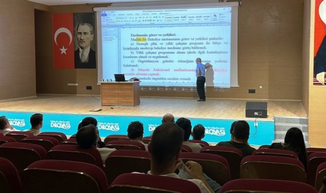 Dilovası Belediyesi'nde personele hizmet içi eğitim