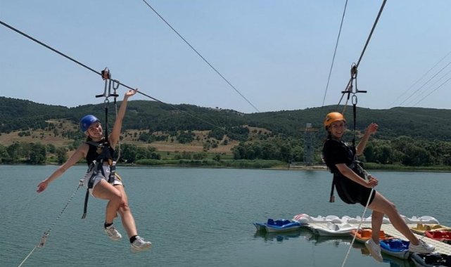 Dünya gençlerinden Bursa'da macera dolu tur