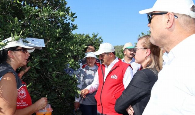 Ege ihracatçıları 'iyi tarım uyguamalarını' Muğla'da sürdürdü