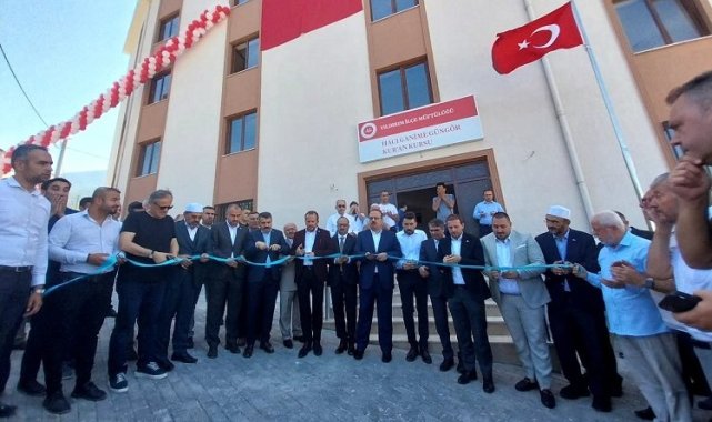 Hacı Ganime Güngör Kur'an Kursu açıldı