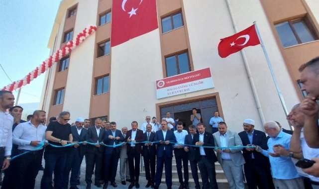 Hacı Ganime Güngör Kur'an Kursu hizmete açıldı
