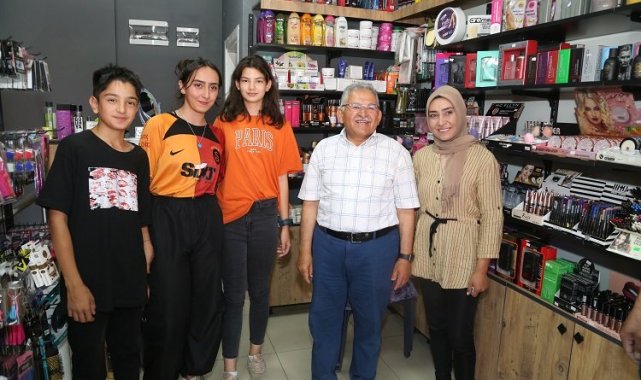 KASKİ'den Melikgazi'de altyapı çalışması