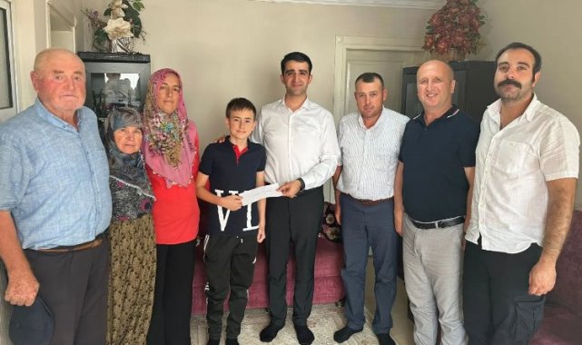 Kaymakam Sevgili'den LGS birinci ve ikincilerine ziyaret