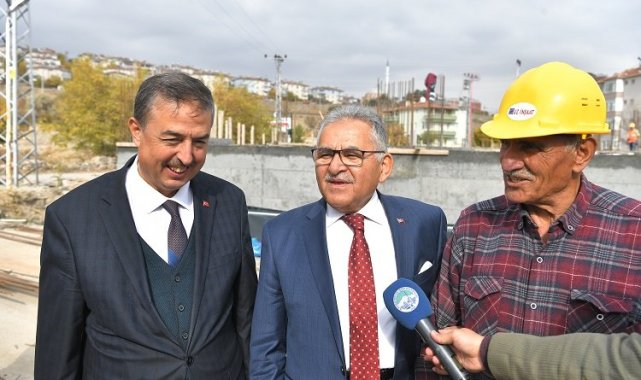 Kayseri Büyükşehir'den 'Yeşilhisar'a havuz müjdesi