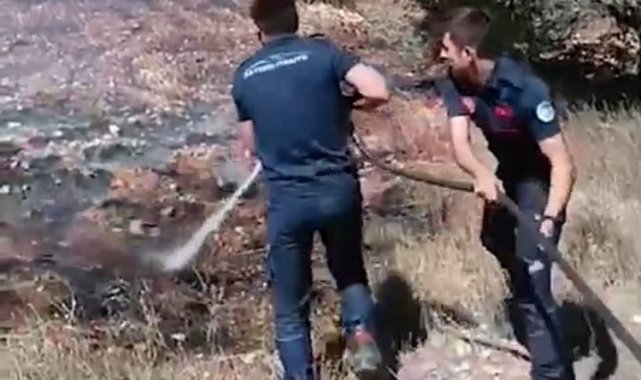 Kayseri itfaiyesi Mersin'de yardıma koştu