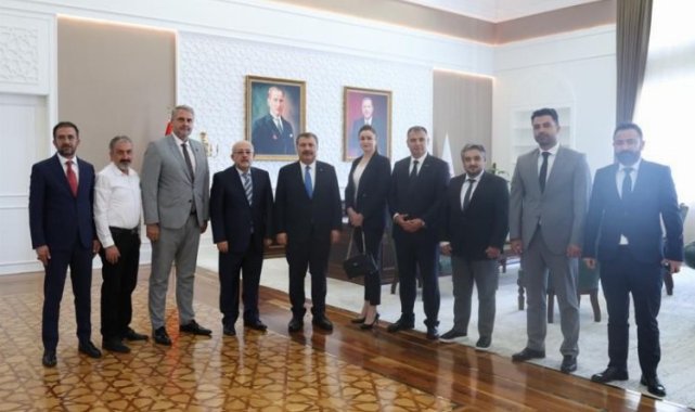 Konyagiad'dan Bakan Koca'ya ziyaret