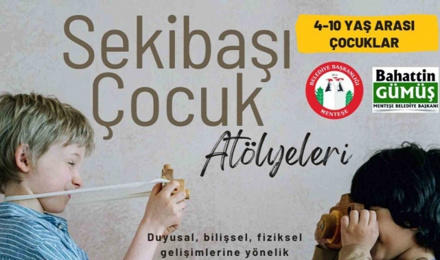 Menteşe’de çocuklar eğlenerek öğrenecek
