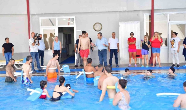 Özel gereksinimli çocuklar hem eğlenip hem öğreniyorlar