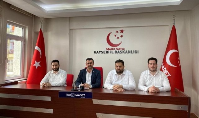 Saadet Partisi Kayseri'den zam tepkisi