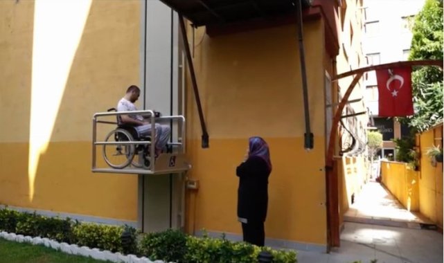 Tuzla Belediyesi'nden engelli Okan'a büyük jest