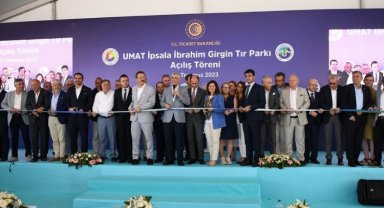 UMAT İpsala İbrahim Girgin Tır Parkı açıldı
