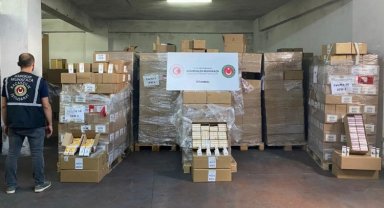 100 bini aşkın kaçak güneş kremi ele geçirildi