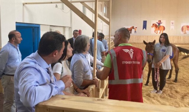 AB destekli İzmir Hippoterapi Merkezi misafirlerini ağırlamaya hazır