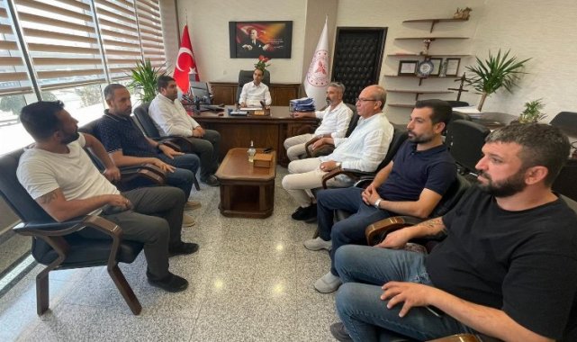 Adıyaman İGC'den Başhekim Şirik'e destek ziyareti