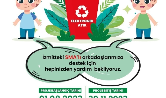 Atıklar SMA'lı çocuklar için toplanıyor