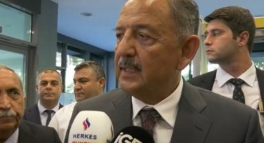 Bakan Özhaseki: Kayseri'den afet bölgesine bin tırdan fazla yardım gitti