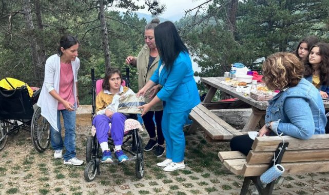 Bilecik'te Tabiat Parkı'nda engelsiz gün