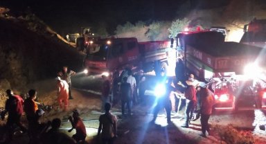 Bingöl'deki orman yangınında soğutma sürüyor