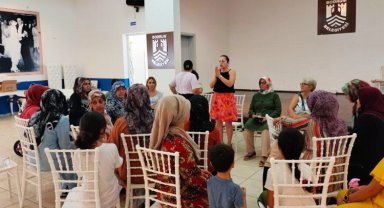 Bodrum'un atölyelerine 'şiddet' farkındalığı