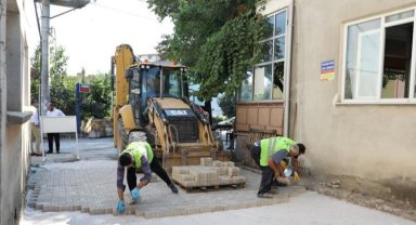 Bursa İnegöl'ün kırsal mahalleleri parkeleniyor
