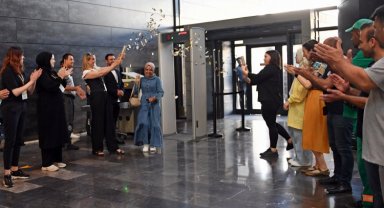 Bursa Osmangazi'de 2 milyonuncu kişiye sürpriz karşılama