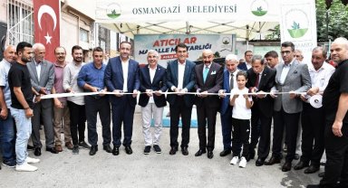 Bursa Osmangazi'de Atıcılar'a yeni muhtarlık binası