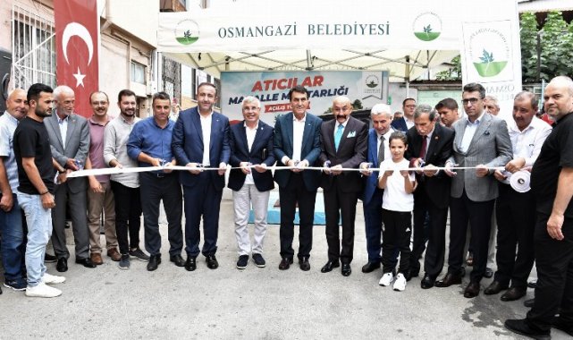 Bursa Osmangazi'de Atıcılar'a yeni muhtarlık binası