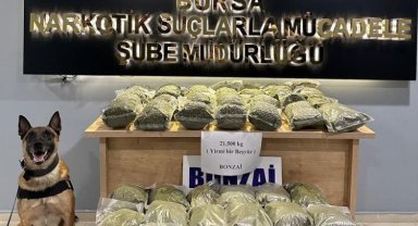 Bursa polisinden uyuşturucu ile mücadelede 188 gözaltı!