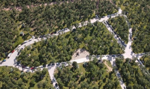 Bursa Yıldırım'da Cumalıkızık Ormanı'na yoğun talep