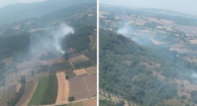 Bursa'da üç ilçede 4 farklı noktada yangın!