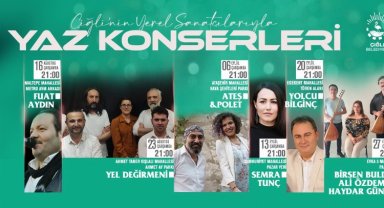 Çiğli yaz konserlerinde sahne yerel sanatçıların