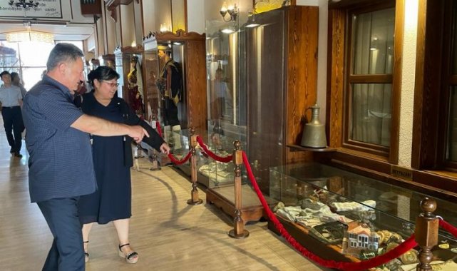 Çin Kültür Müsteşarı Ankara Konağı'nda