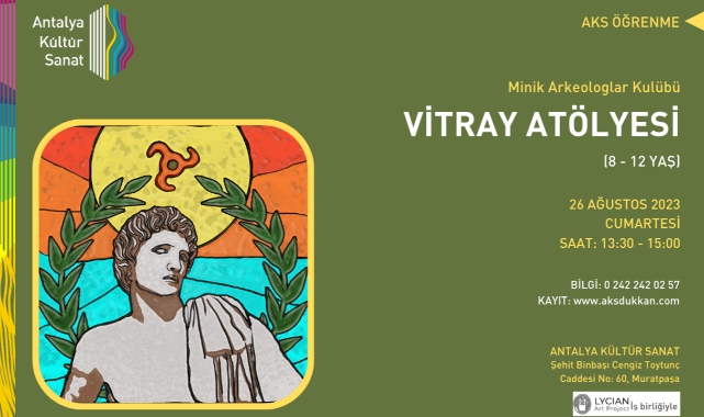 Çocuklar için ‘vitray’ eğitimi