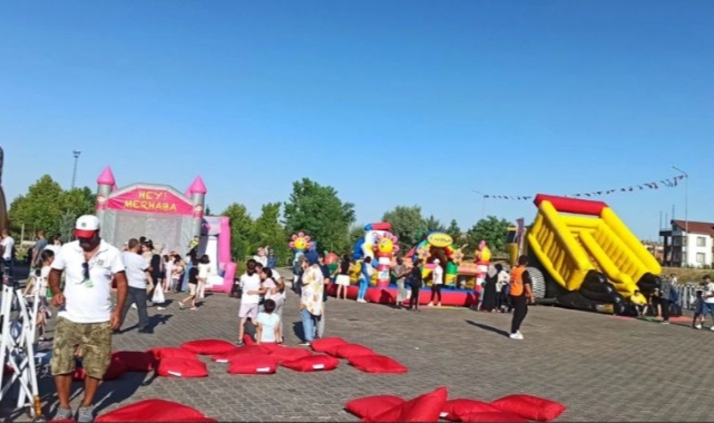 Çocuklar Kapadokya Festivali'nde coştu