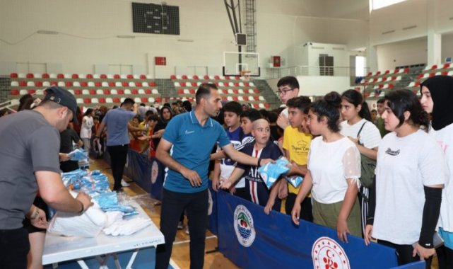 Dilovası'nda yaz sporda forma desteği