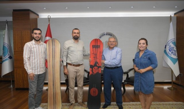 Erciyes Kayak Merkezi'nde milli atılım
