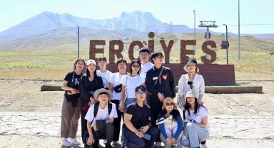 Güney Koreli öğrenciler Kayseri'ye hayran kaldı