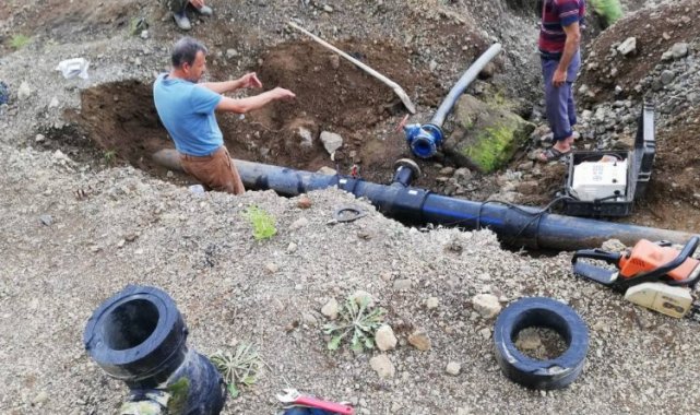 Hatay'da tarımsal sulamada yeni hatlara devam