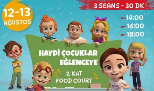 Haydi çocuklar eğlenceye