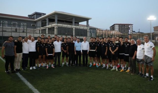 İnegölspor'a ilk maç öncesi moral ziyareti