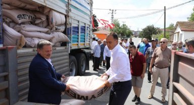 İstanbul Silivrili çiftçilere 12 milyon TL'lik destek