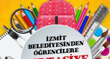 İzmit bu yıl da kırtasiye desteği verecek